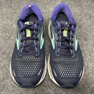 Brooks Ghost 14 1203561B446 Blue Running Shoes Sneakers Women Size 9 B